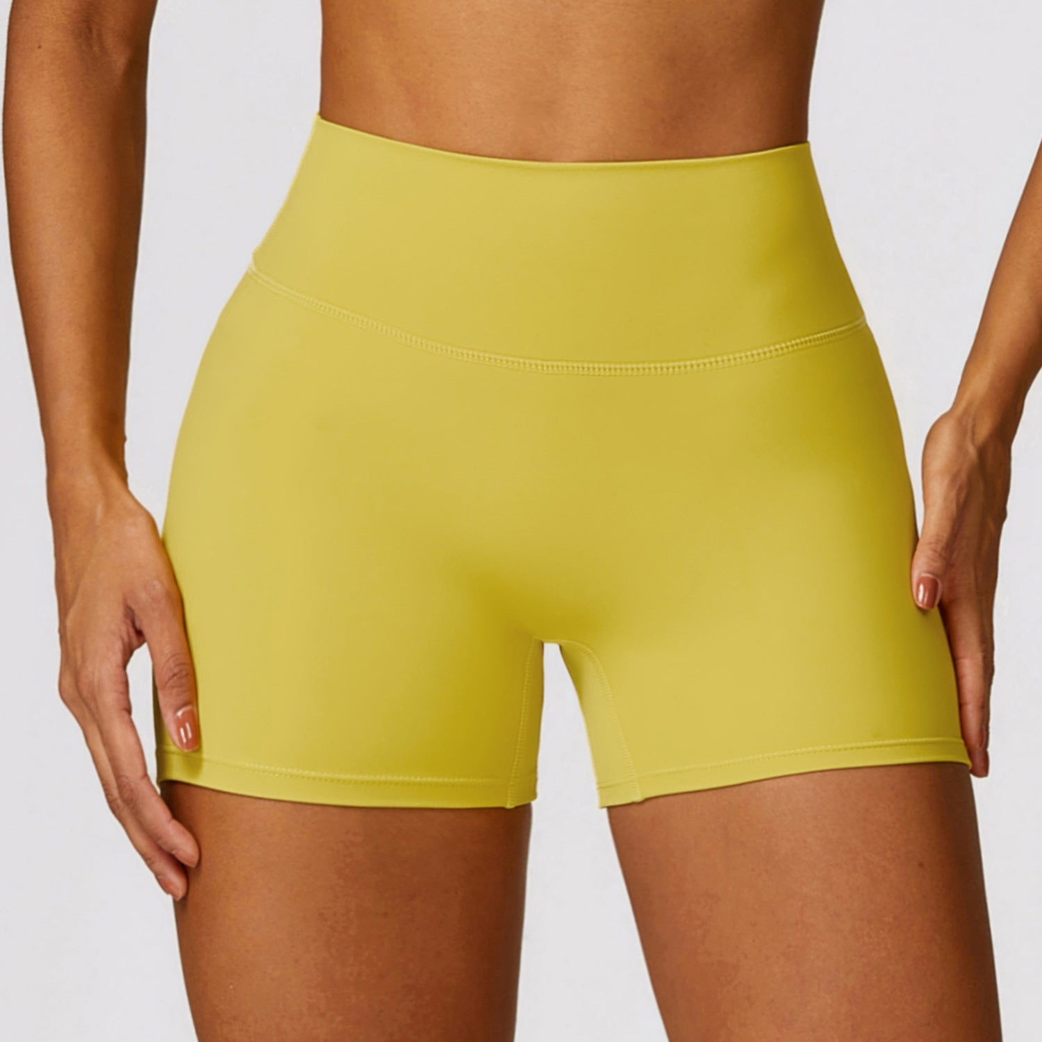 High Waist Yoga Shorts
