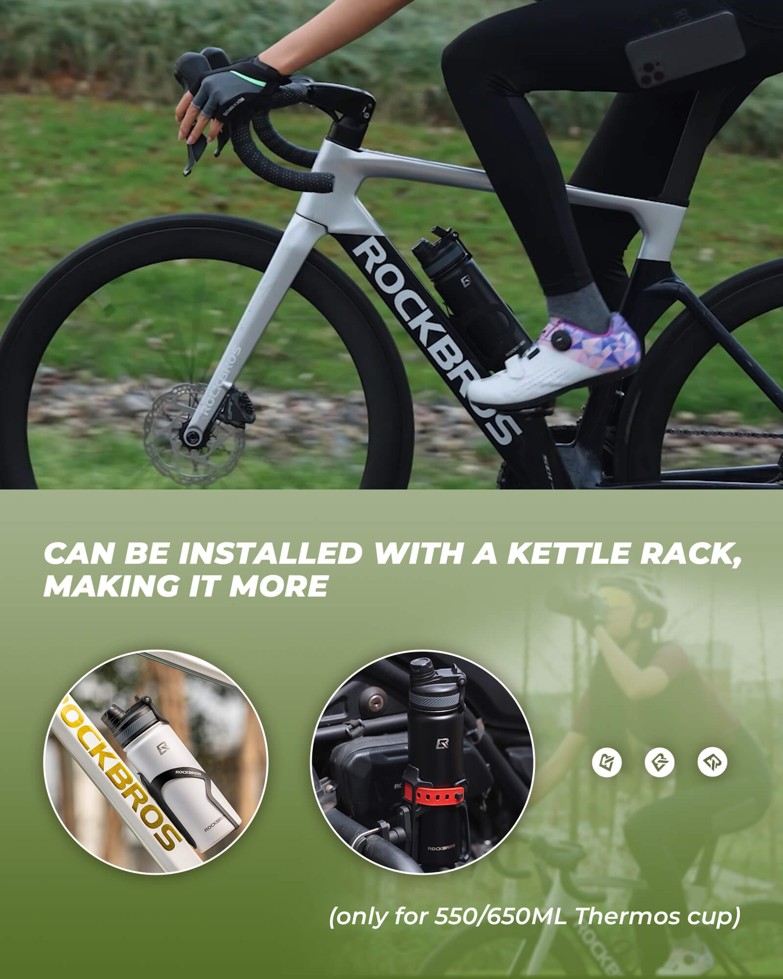 Stainless Steel Water Bottle – Large Capacity